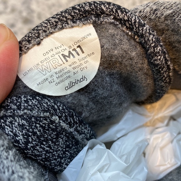 Allbirds gray wool runners men’s size 11 - Picture 7 of 7